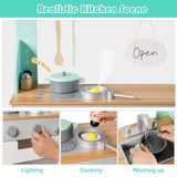 Luxury 2-in-1 Montessori Retro Toy Kitchen & Diner | Large number of Features & Accessories