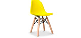Eames DSW Design-Inspired Adult/ Older Child Contemporary Solid Wooden Chair | 6 Years+